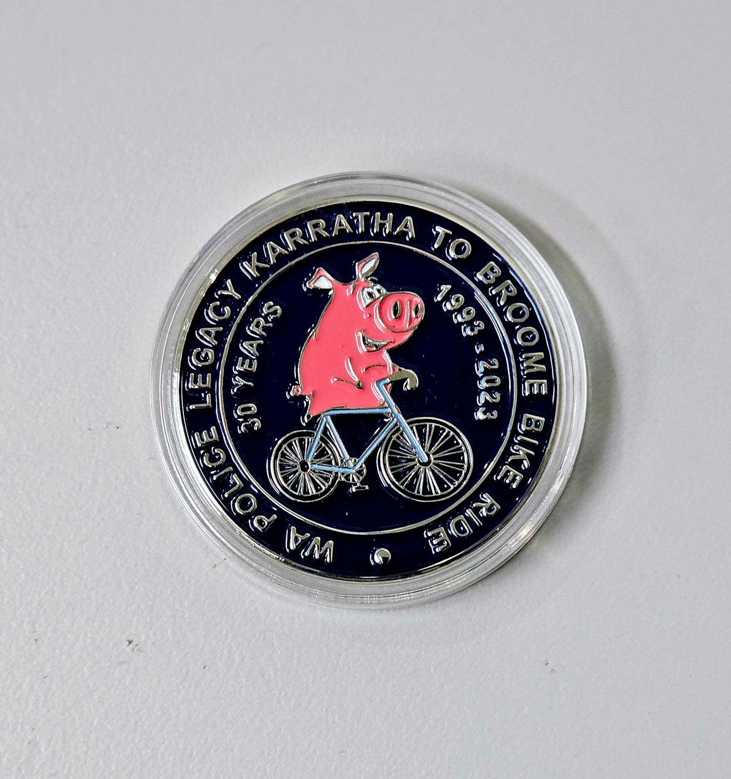 Karratha to Broome Bike Ride Coin