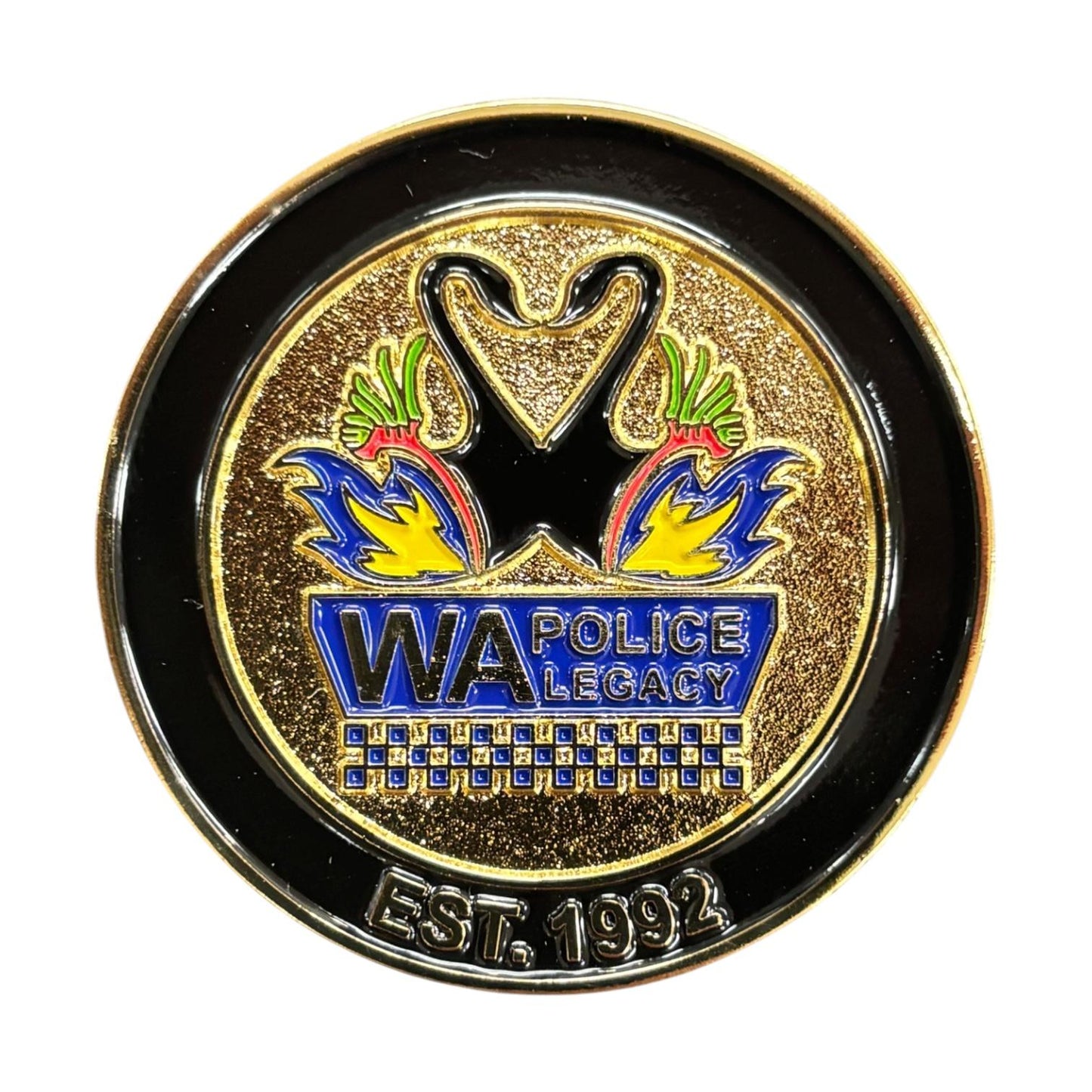 WA Police Legacy Challenge Coin - Gold