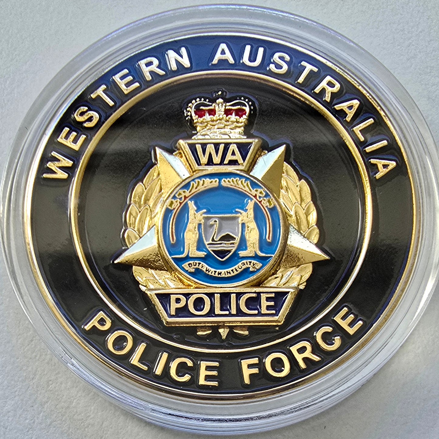 WA Police Legacy Challenge Coin - Gold