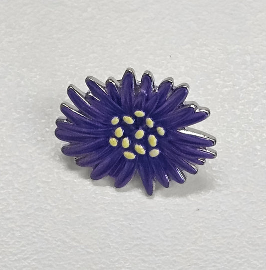 Michaelmas Daisy Tie Pin