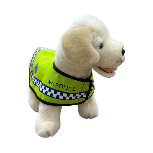 Golden Labrador Police Dog Hi Vis Coat