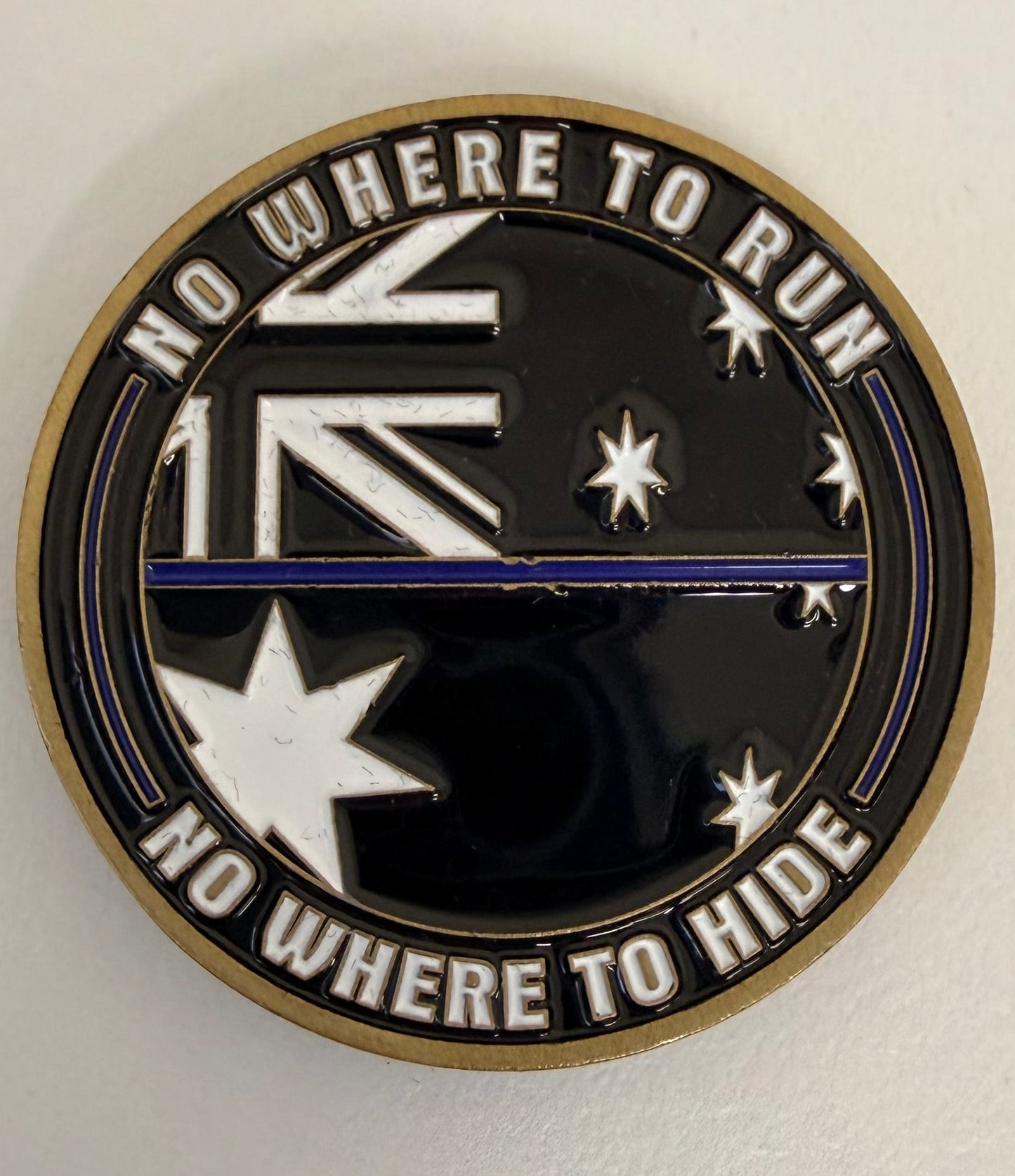 No Where to Run Challenge Coin