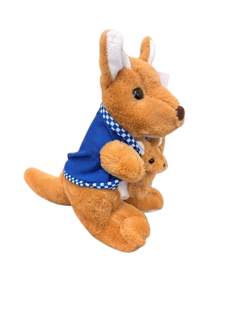 Kaya the Kangaroo Blue Jacket