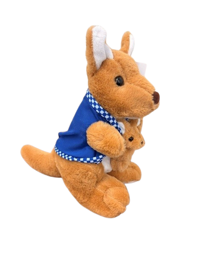 Kaya the Kangaroo Blue Jacket