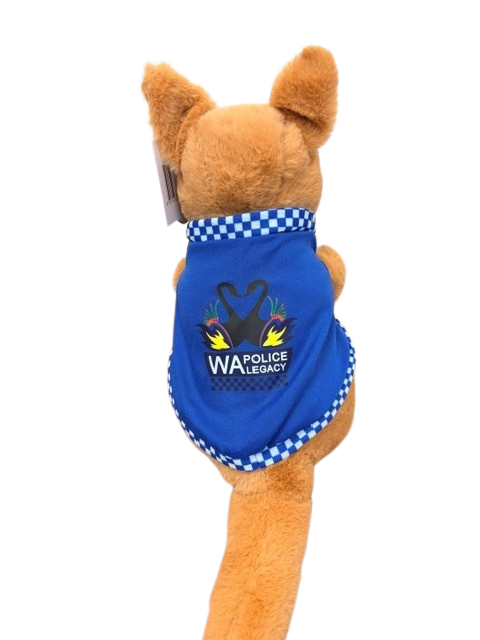 Kaya the Kangaroo Blue Jacket