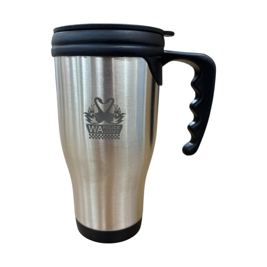 WA Police Legacy Stainless Steel Large Travel Cup