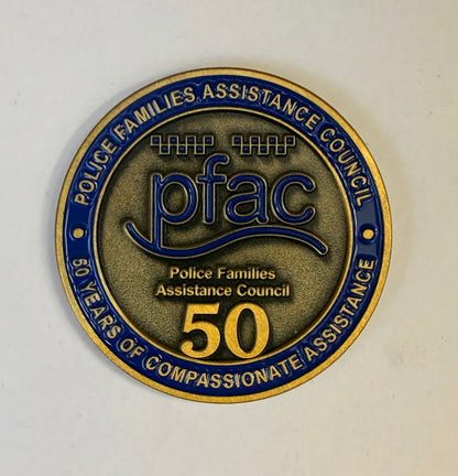 PFAC 50th Anniversary Challenge Coin