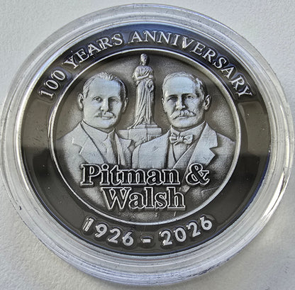 Pitman & Walsh Challenge Coin