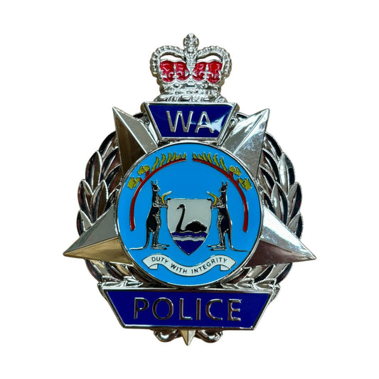 WA Police Force Plaque Badge (For Police Officers Only)