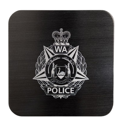 WA Police Coasters
