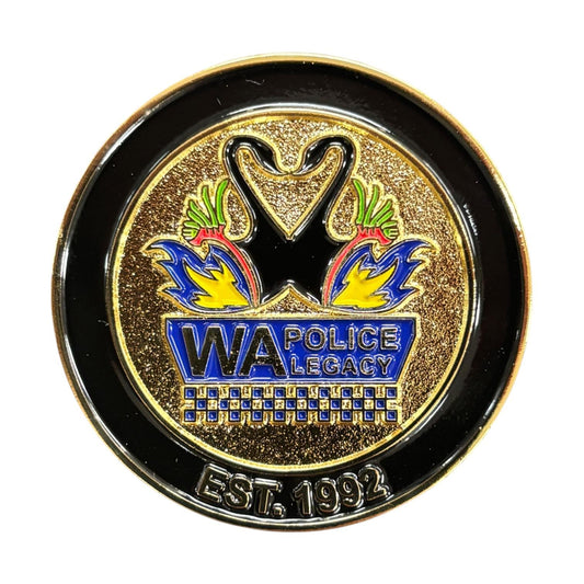 WA Police Legacy Challenge Coin - Gold