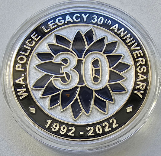 30th Anniversary WA Police Legacy Coin