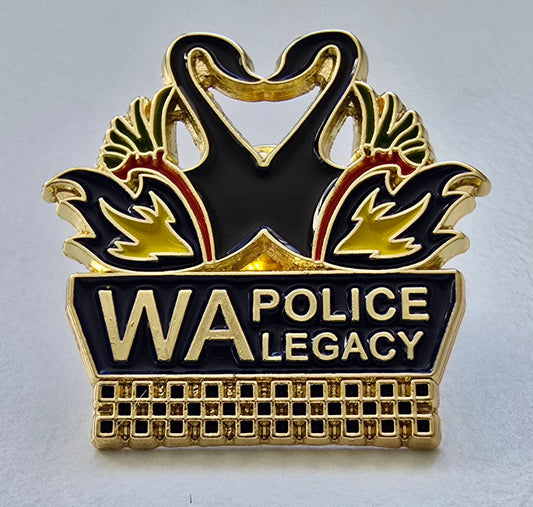 WA Police Legacy Gold Lapel Pin