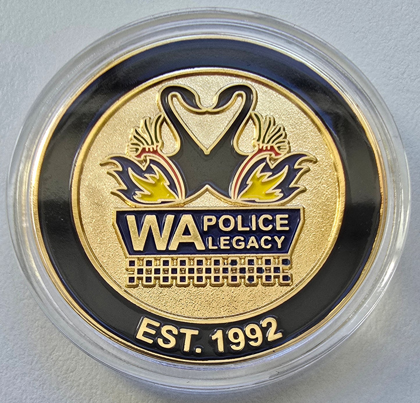 WA Police Legacy Challenge Coin - Gold