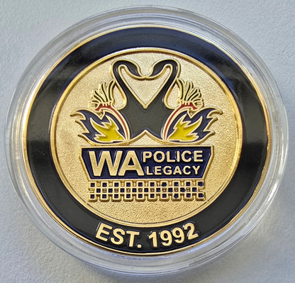 WA Police Legacy Challenge Coin - Gold