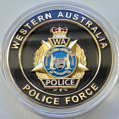WA Police Legacy Challenge Coin - Gold