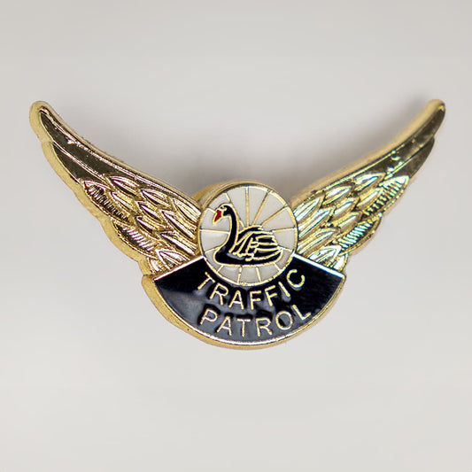 Road Traffic Patrol Tie Pin - Gold